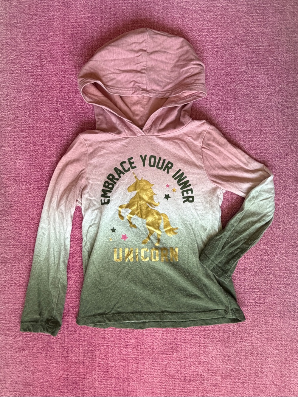 Garanimals Ombre Unicorn Hoodie - 5T